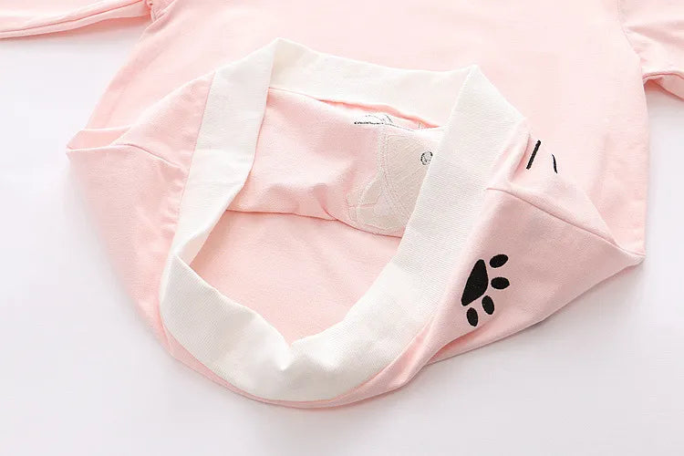 Chandail mignon à motif chat