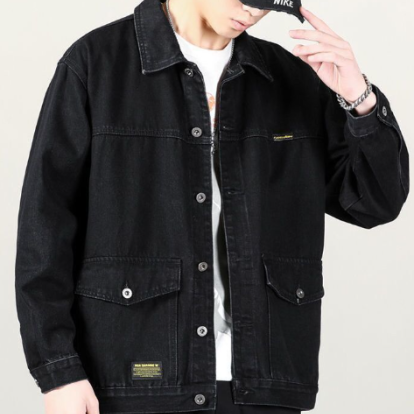 Veste en jeans pour hommes
