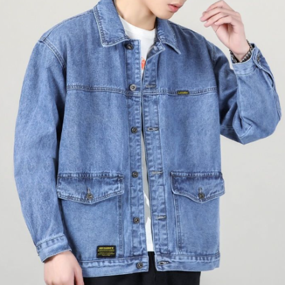 Veste en jeans pour hommes