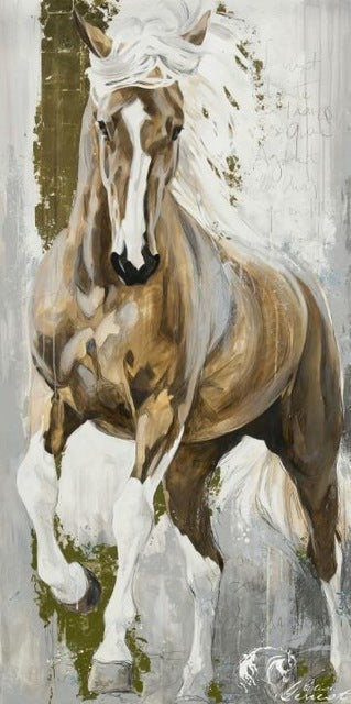 Impression sur canvas Cheval fougueux