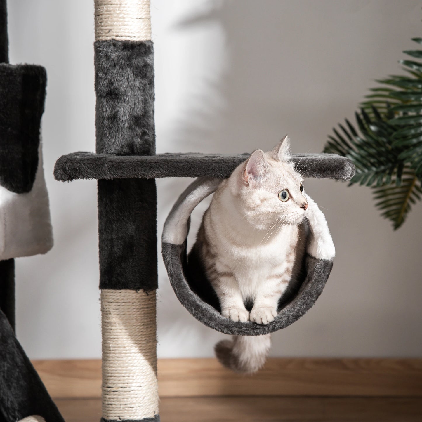 Arbre à chat géant deluxe de 94-102 pouces