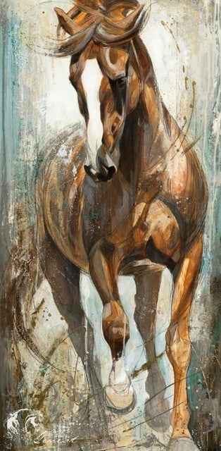 Impression sur canvas Cheval fougueux