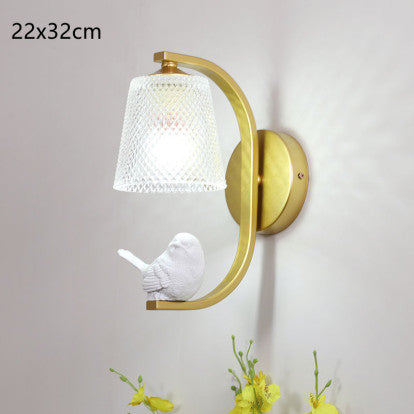 Lampe murale Oiseau