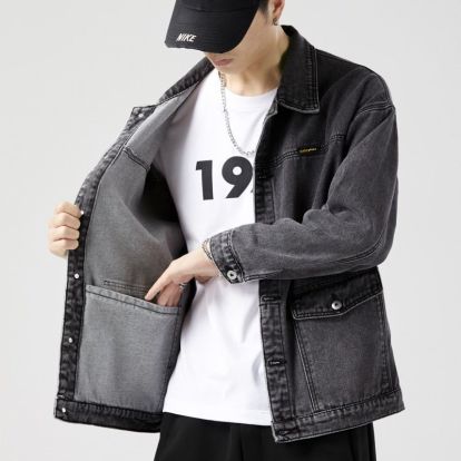 Veste en jeans pour hommes