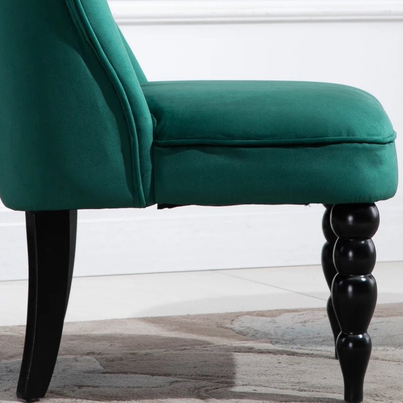 Chaise sans bras de style vintage