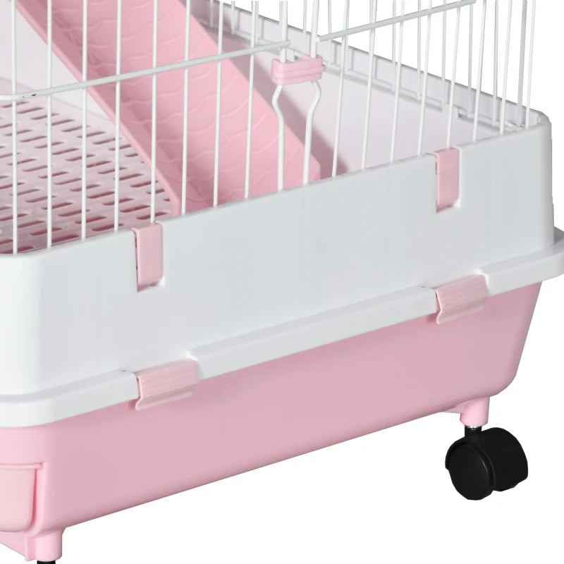 Cage pour petits animaux Pawhut à 6 niveaux