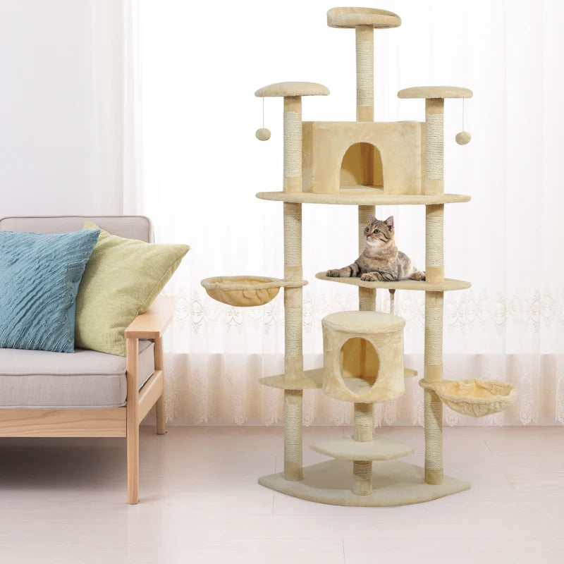 Arbre à chat Pawhut de 79 pouces