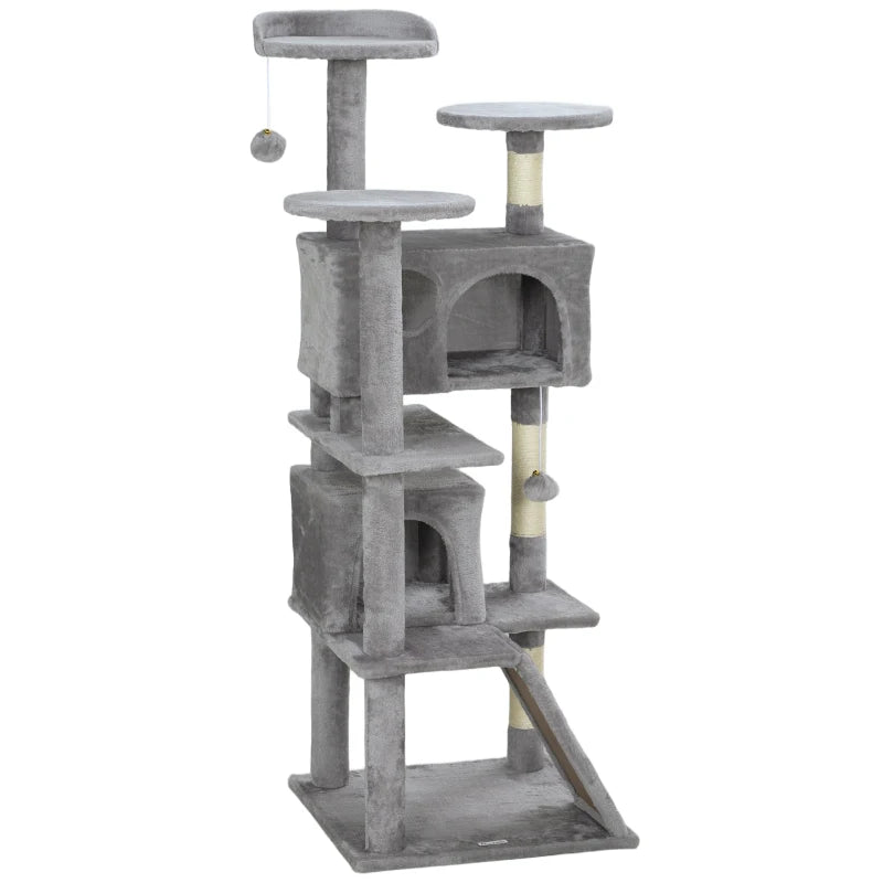 Arbre à chat Pawhut multi-chats de 54 pouces