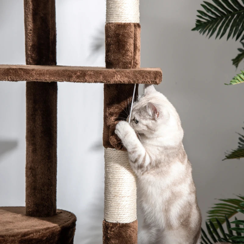 Arbre à chat géant deluxe de 94-102 pouces