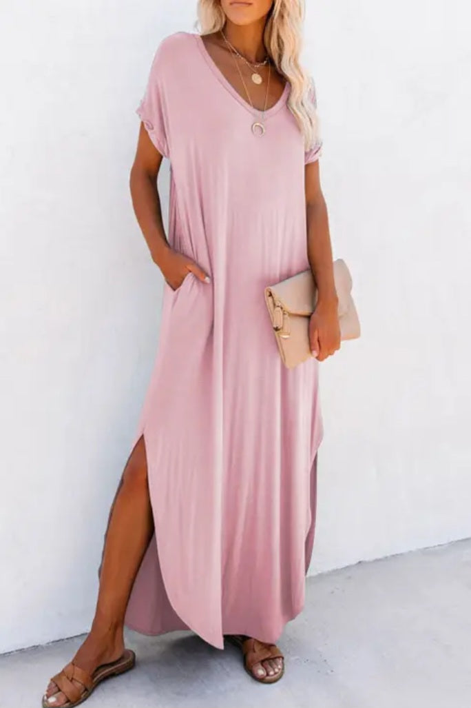 Robe t-shirt longue