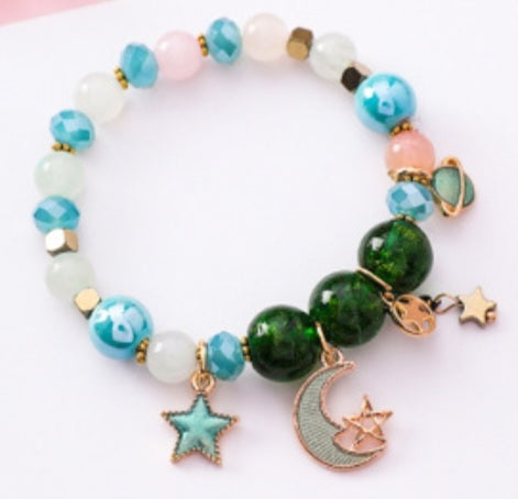 Bracelet Lune et Etoiles