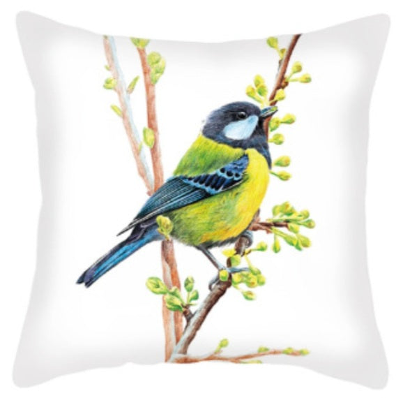 Housse de coussin Oiseaux nordiques