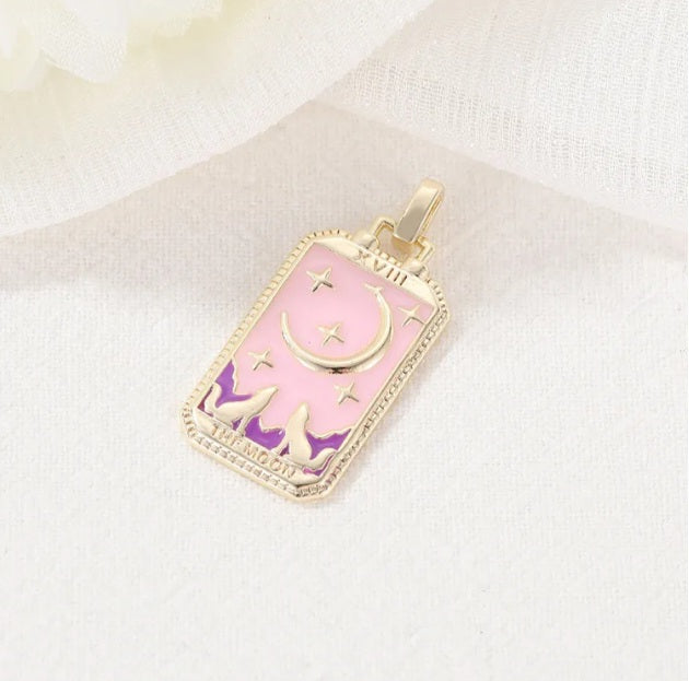 Pendentif Tarot lunaire