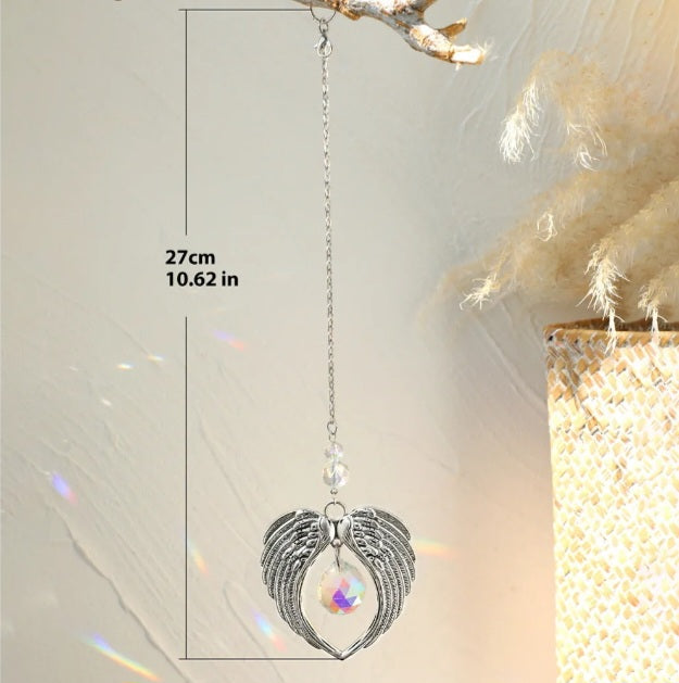 Attrape-soleil Bénédiction en cristal parfait pour miroir de voiture