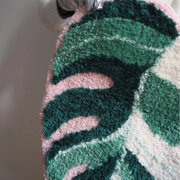 Tapis de bain Monstera