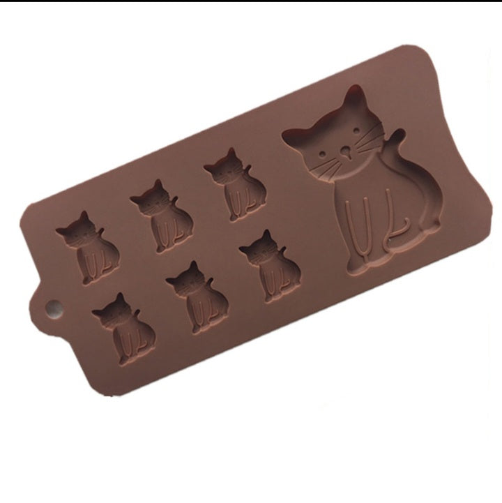 Moule à chocolat Chat
