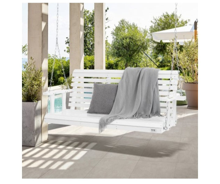 Balançoire de patio en bois