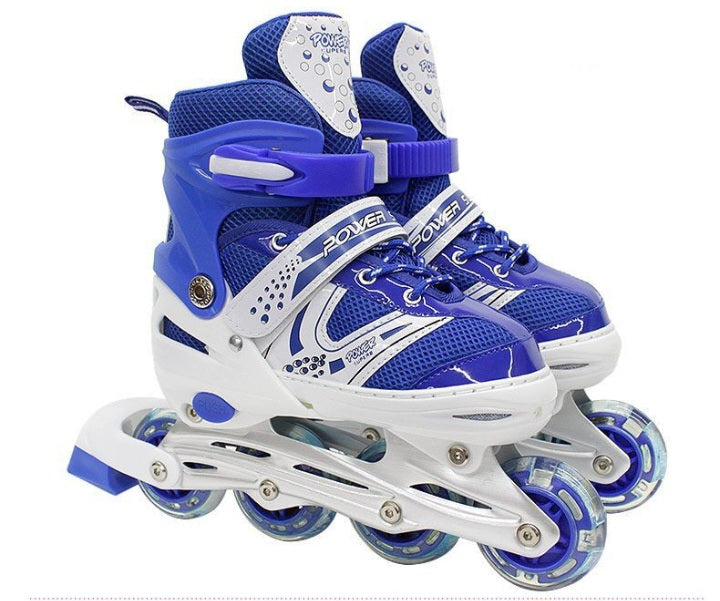 Ensemble complet de patins à roues alignées pour enfants