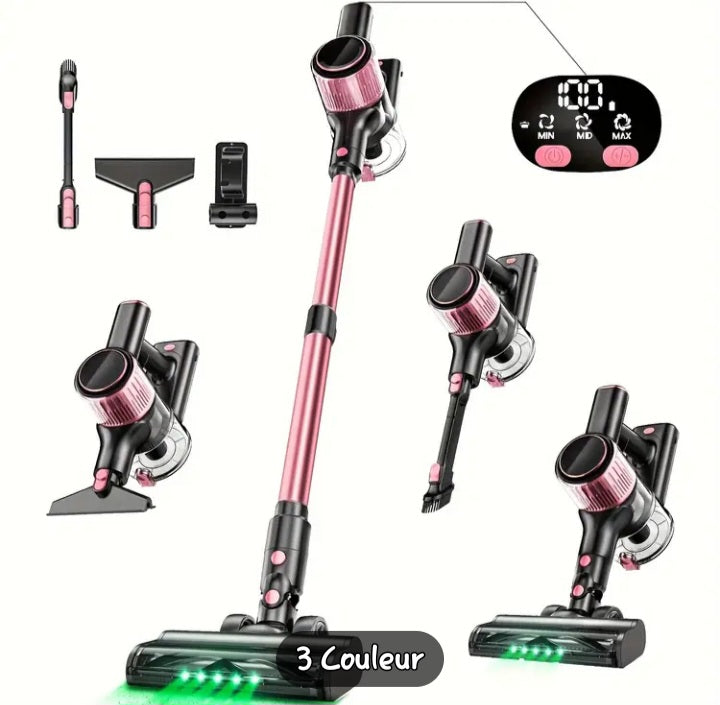 Aspirateur-balai sans fil de 30 kPa