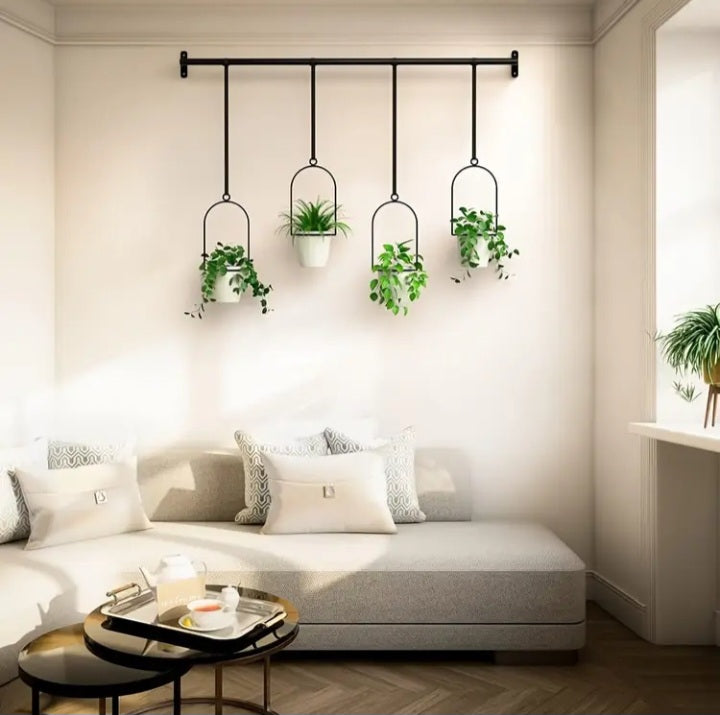 Support ajustable pour 4 plantes