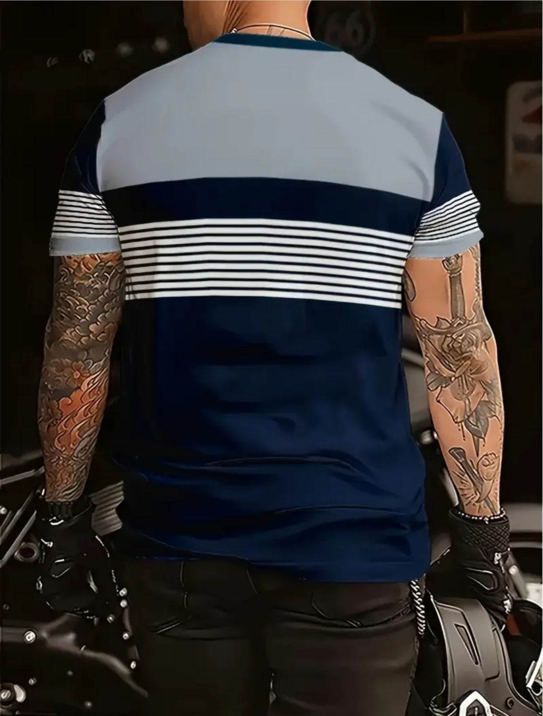 T-shirt décontracté pour hommes
