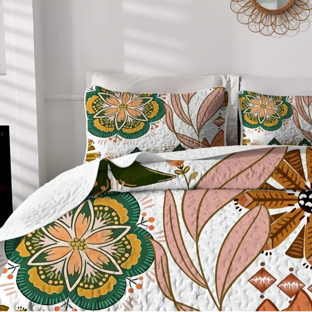 Housse de couette Amazonie avec taies d'oreiller