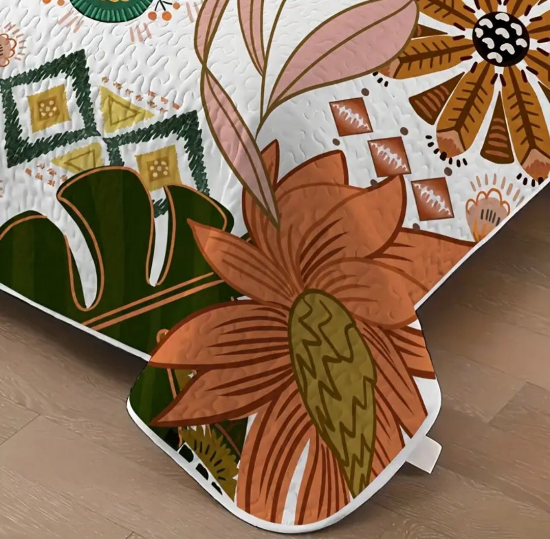 Housse de couette Amazonie avec taies d'oreiller