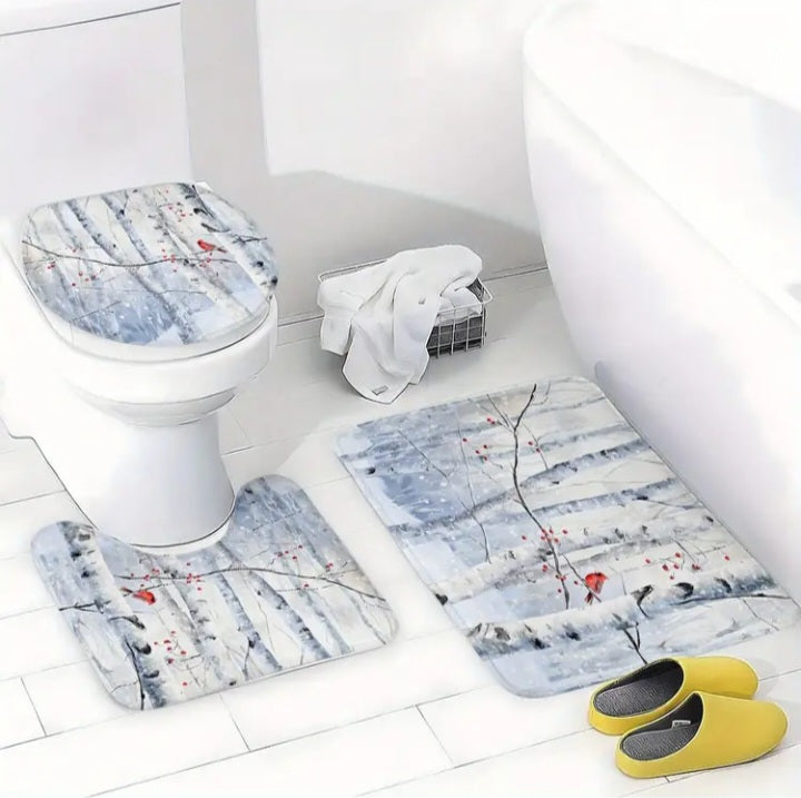 Ensemble de rideau de douche Cardinal solitaire