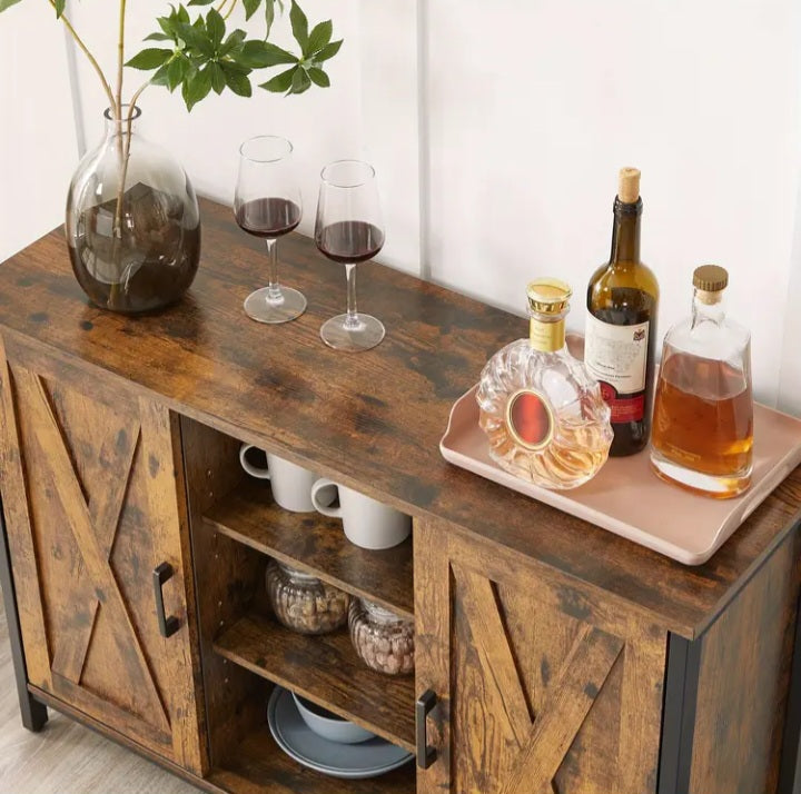 Buffet en bois style vieili
