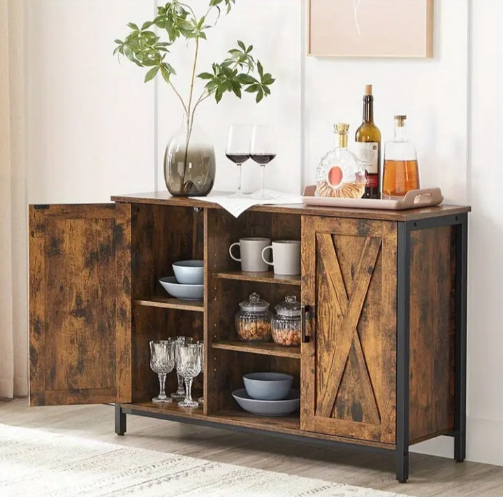 Buffet en bois style vieili