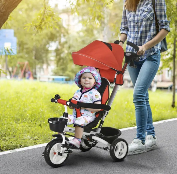 Vélo-poussette 6 en 1 pour enfant