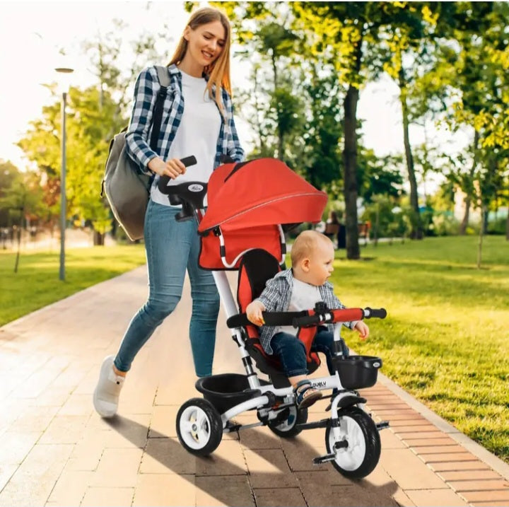 Vélo-poussette 6 en 1 pour enfant