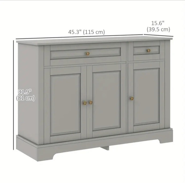 Buffet de cuisine moderne Homcom