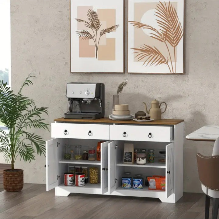 Buffet Homcom avec vaste rangement