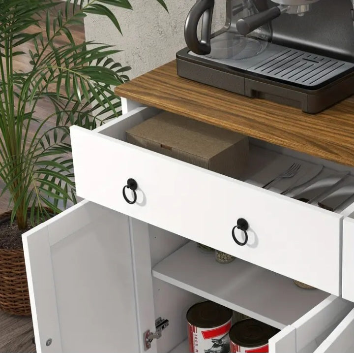 Buffet Homcom avec vaste rangement