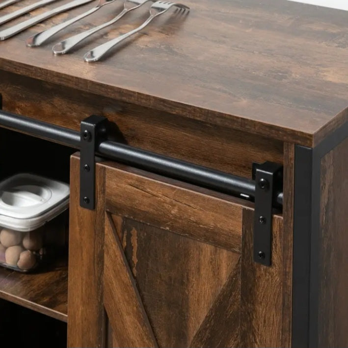 Meuble de rangement de style industriel Homcom