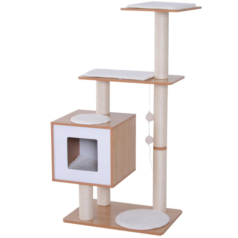 Arbre à chat en bois Pawhut