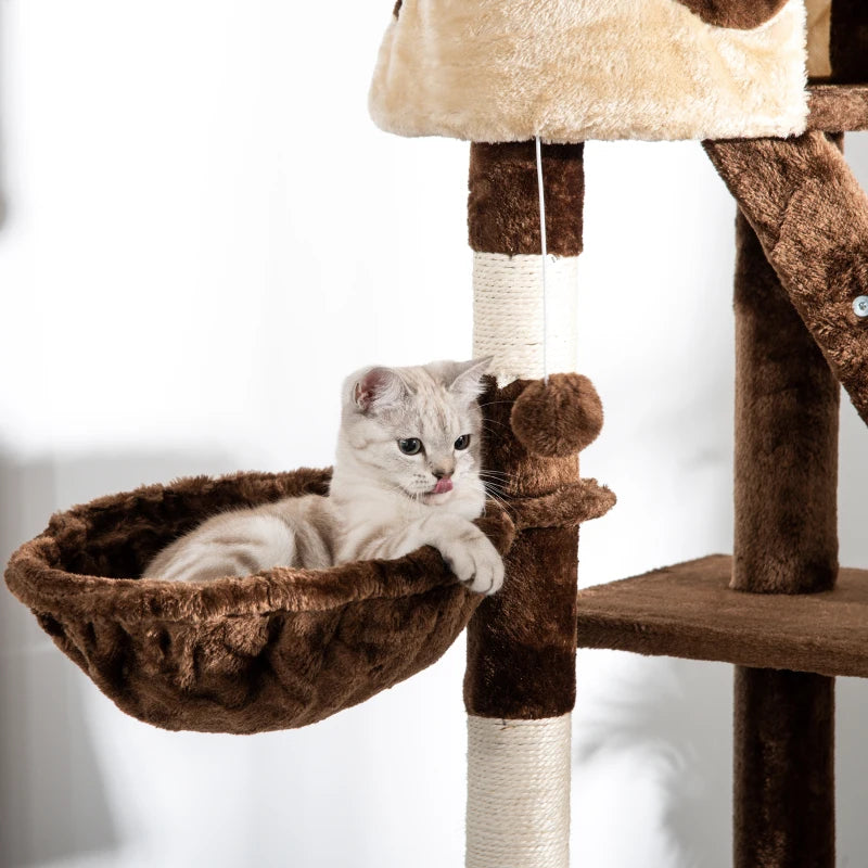 Arbre à chat géant deluxe de 94-102 pouces