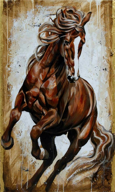 Impression sur canvas Cheval fougueux