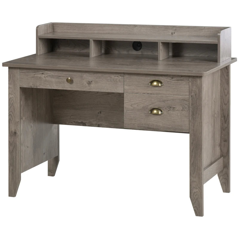 Bureau de travail avec huche pratique