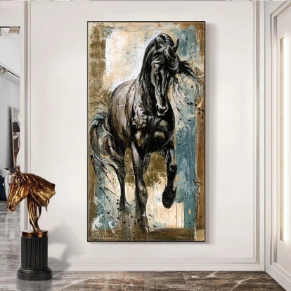 Impression sur canvas Cheval fougueux