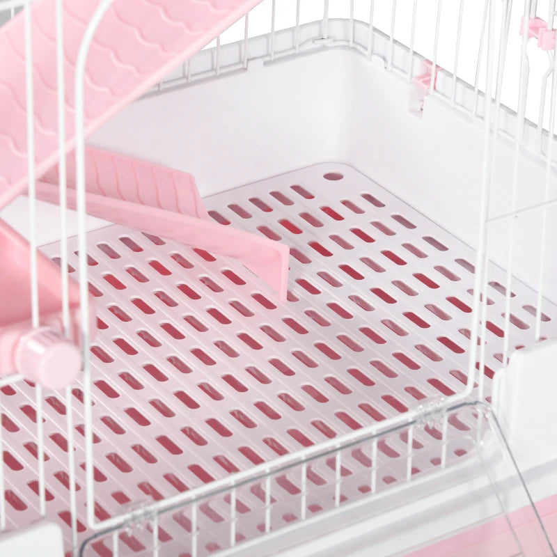 Cage pour petits animaux Pawhut à 6 niveaux