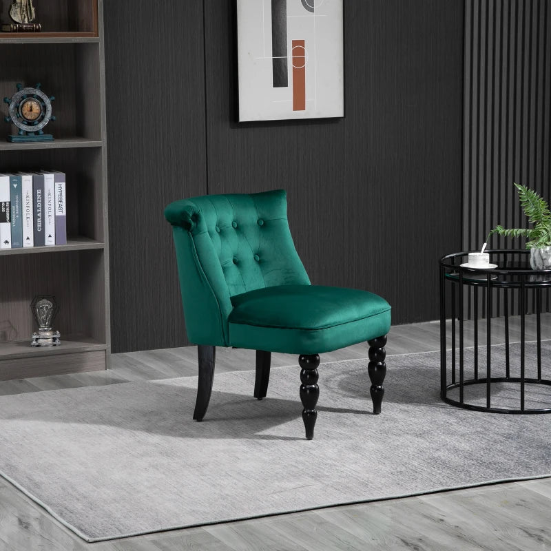 Chaise sans bras de style vintage