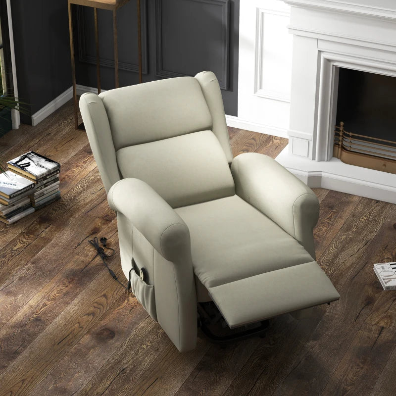 Fauteuil autosouleveur minimaliste à télécommande