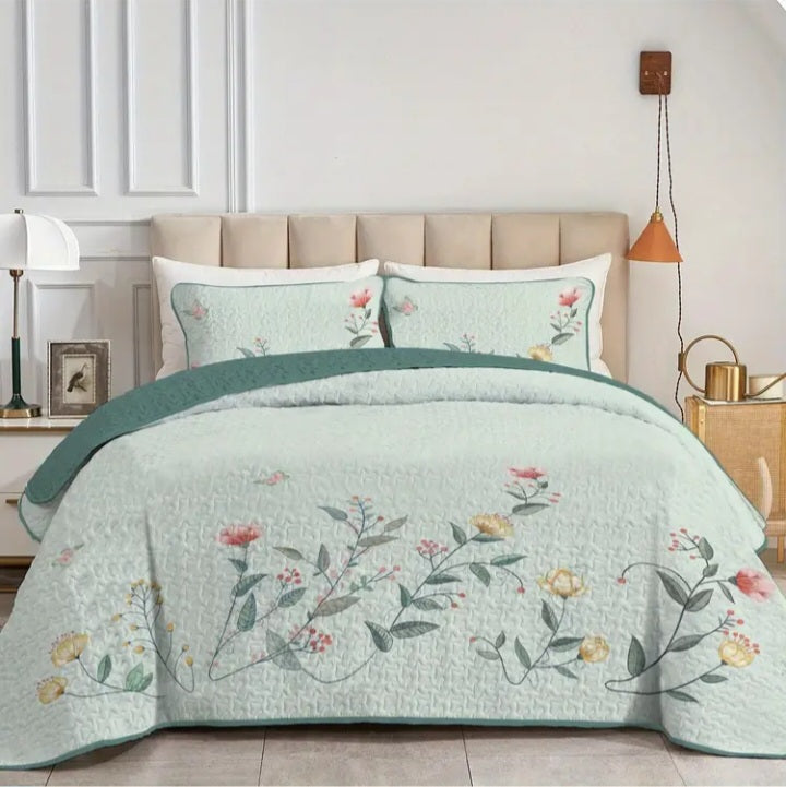 Ensemble de literie florale Bohême chic