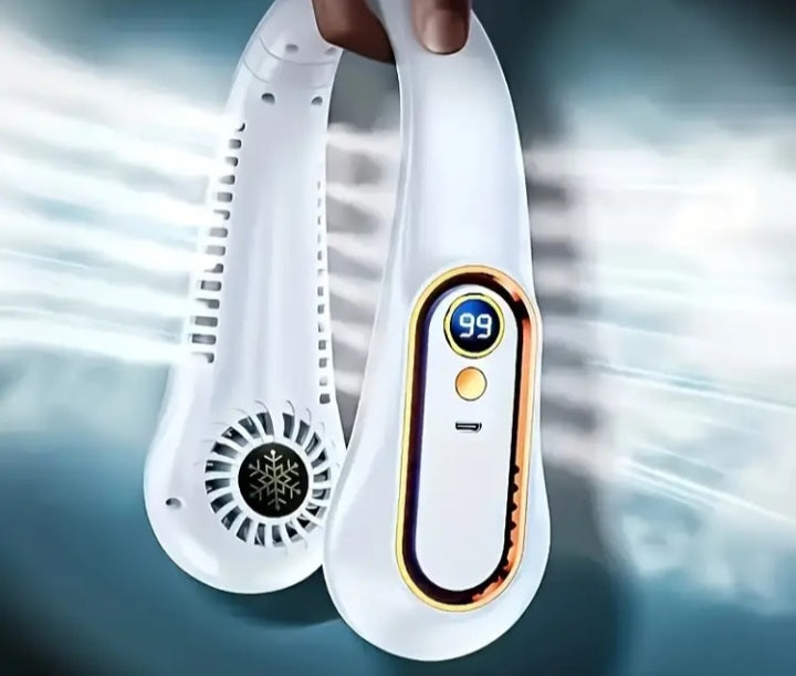 Puissant ventilateur de cou à chargement USB