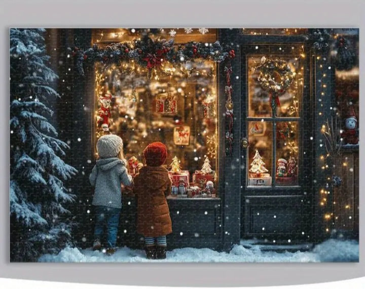 Casse-tête La Vitrine de Noël - 1000 morceaux
