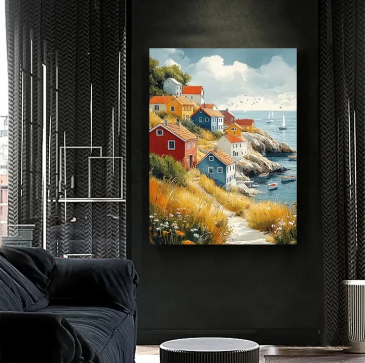 Impression sur toile Ile d'Aland, Finlande (12 x 16 po.)