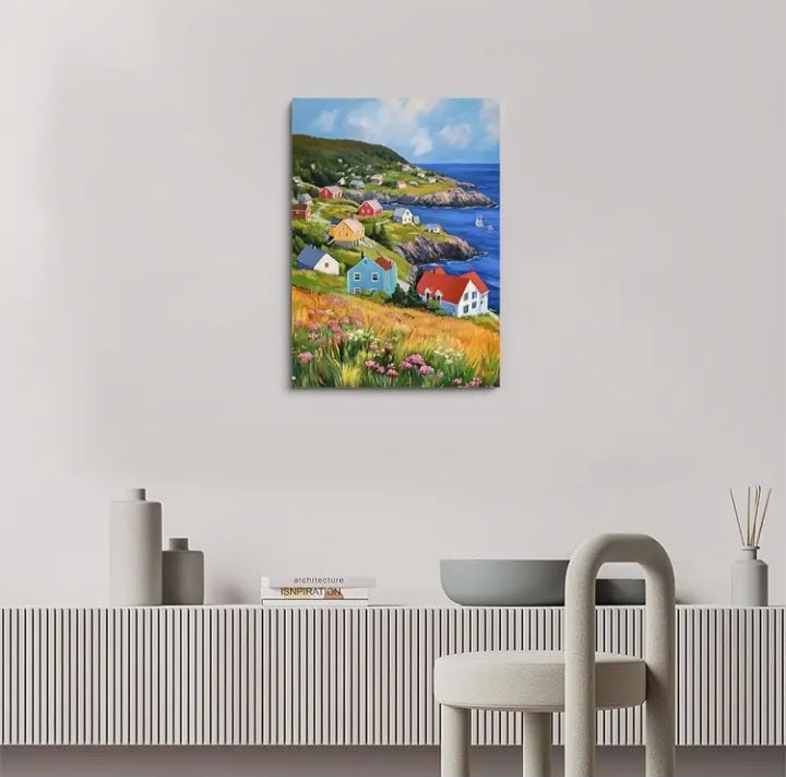 Impression sur toile Côtes du Nouveau-Brunswick (12 x 16 po.)