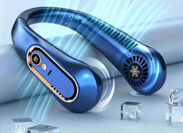 Puissant ventilateur de cou à chargement USB